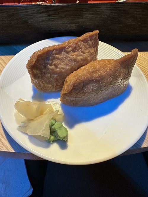 Vegan tofu skins  at Sora & Oak in Sandusky