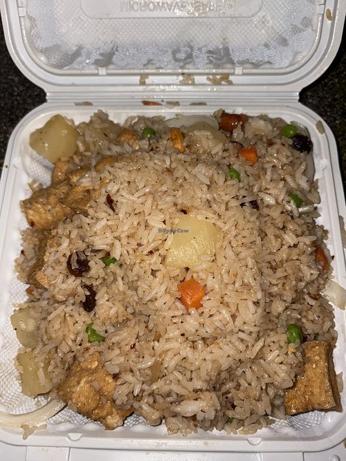 Pineapple fried nice no egg  at Sweet Rice in Auburn