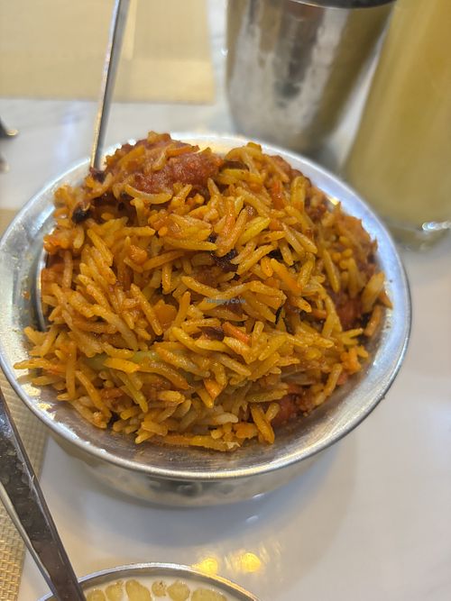 Veg biriyani   at Desi Palace in Makati