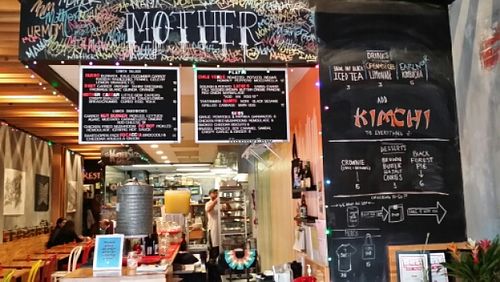 Mother's Flamboyant, Artsy Menu Board 1/14/16 at Mother in Sacramento