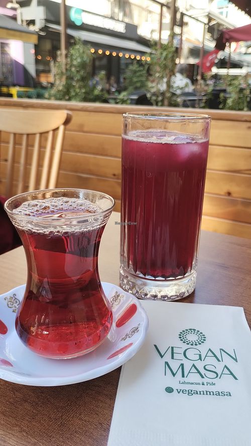 Tea at Vegan Masa - Kadikoy in Istanbul