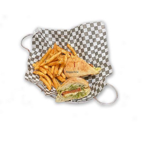 Caprese Ciabatta at The Point Pub and Grill in Fort Worth