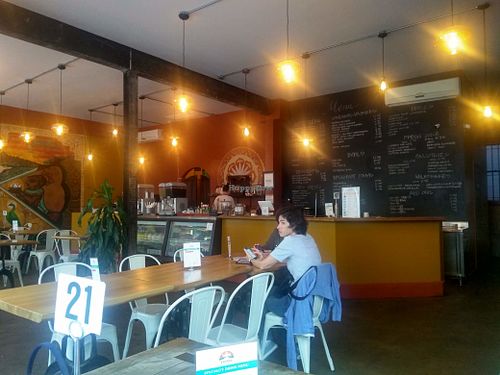 inside at Higher Taste Plant Based in Long Beach