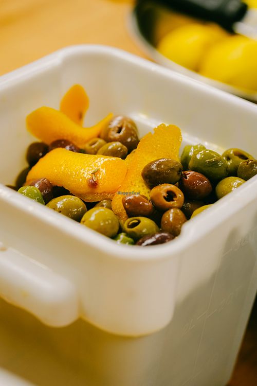 Behind the scenes pic from our kitchen at Corridor in Indianapolis