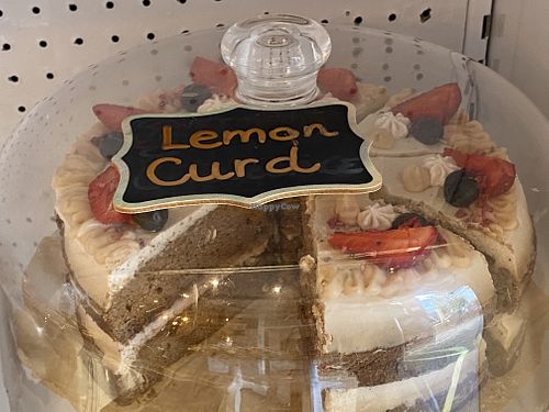 lenon curd at Lu-Ma Cafe in South West London