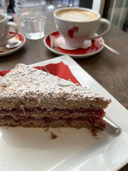 Torta al grano saraceno  at Konditorei Cafe Heini in Bolzano