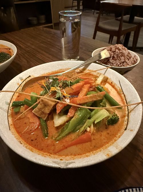 Pumpkin curry  at Mangrove Kitchen in San Francisco