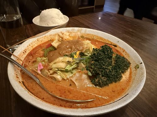 Panang curry  at Mangrove Kitchen in San Francisco