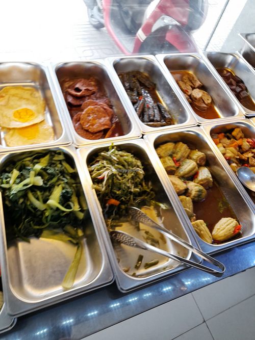 Com chay selection at Quán Chay 20.6 Vegan in Ho Chi Minh City