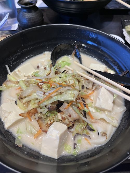 Vegeta udon   at Marugame Monzo  in Los Angeles