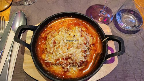 Vegane Lasagne at Edoardo Vini e Delicatezze in Wiesbaden