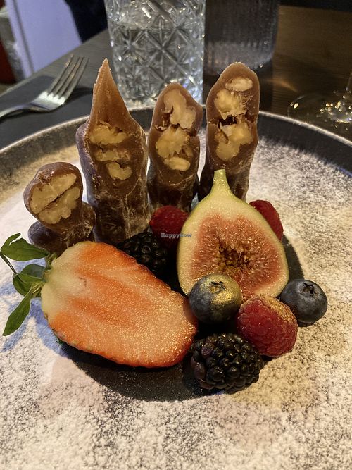 Traditional nuts in grape juicee  at Samaia in South West London