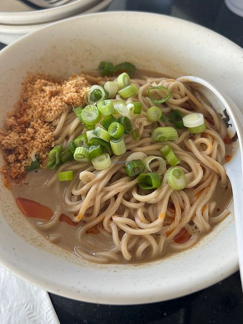 Dry noodles  at Tofu King in Irvine