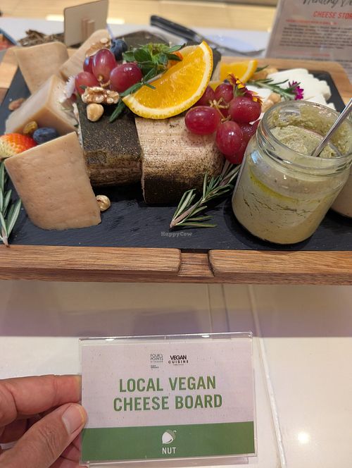 Vegan cheese platter 🤤 at The Eatery at Four Points By Sheraton in Bangkok