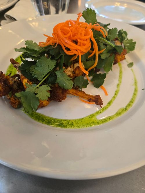 Curry Roasted Cauliflower at Spoon in Tahoe City