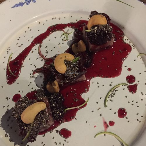 tofu dessert at Cate de mi Corazon in Mexico City