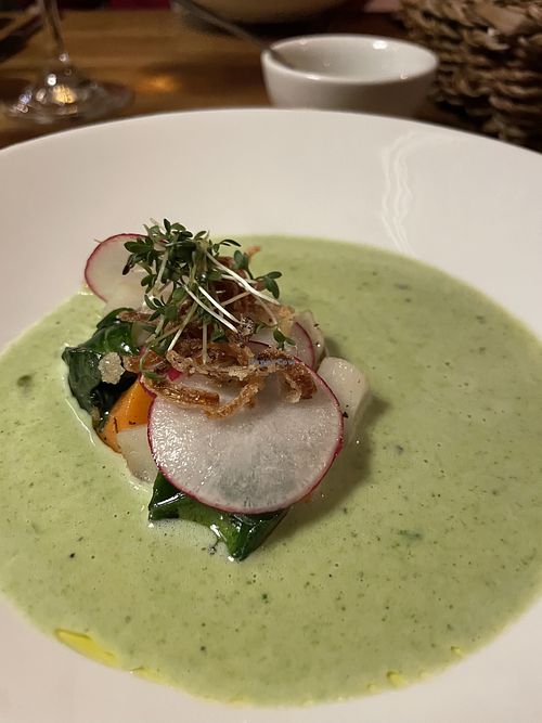 soup  at Schloss Teleborg in Vaxjo