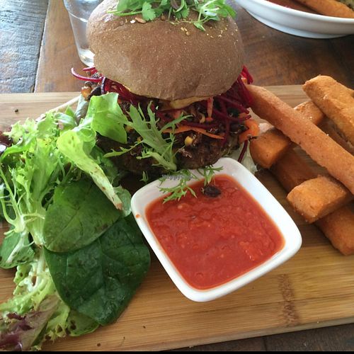 Burger Glory at Greenhouse Factory in Coolangatta