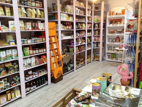 great range of products at Veggie Room in Madrid