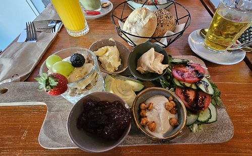 Vegan breakfast at Coffee Brew Düsseldorf CAFÉ & BAR in Dusseldorf