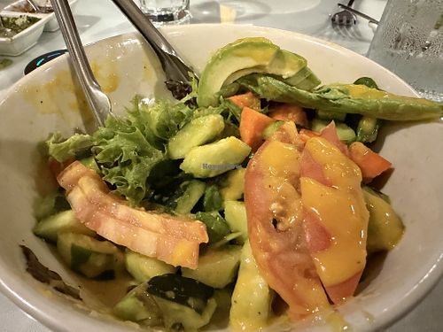 House salad   at Darbar Kitchen in Santa Rosa