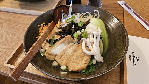 Tofu Lamian without tea egg at Lao Shanghai  in Klagenfurt