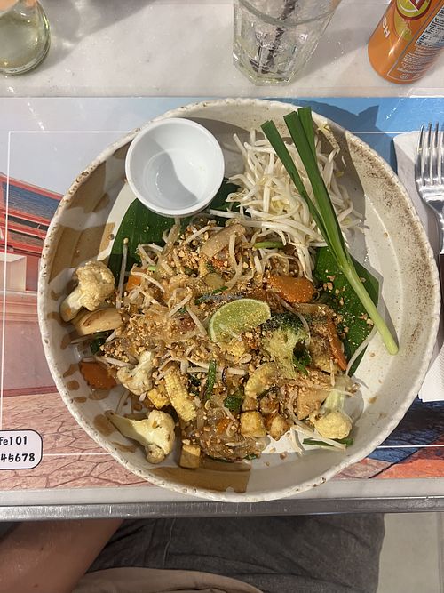 Vegan Pad Thai  at Bangkok 101 in Phuket