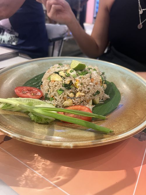 Rice with vegetables   at Bangkok 101 in Phuket
