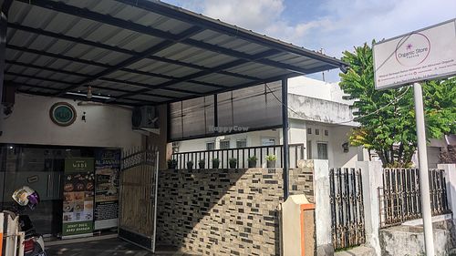 From the street at Organic Store Padang in Padang
