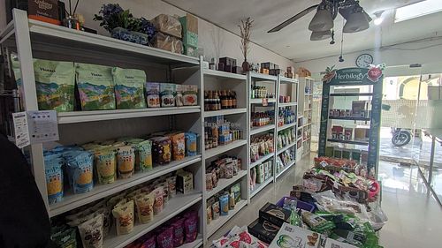 Inside at Organic Store Padang in Padang