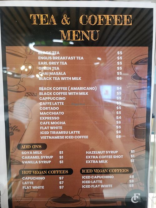 Tea & Coffee at CMB - Fashion Cafe in Colombo