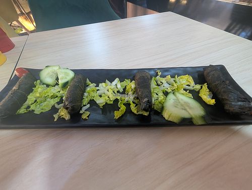 Grape leaves at MisterKamil in Ouarzazate