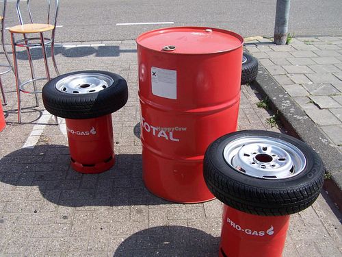 Pontstation seating at Pontstation NSDM in Amsterdam