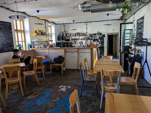 Inside of Café Morgal at Café Morgal in Brno