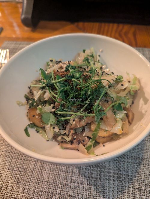Mushroom gnocchi at ATL - One Flew South - Concourse E in Atlanta