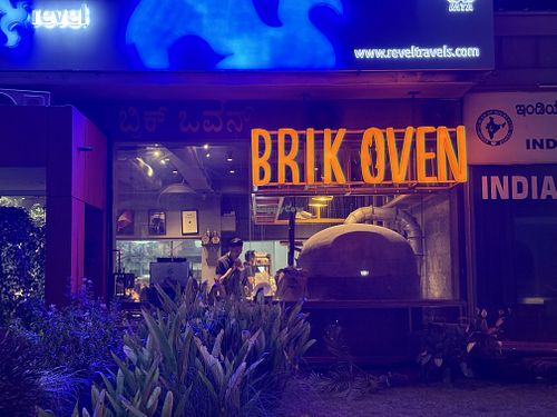   at Brik Oven - Church Street in Bangalore