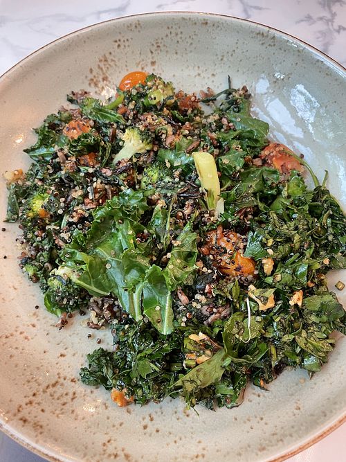 Vegan bowl   at Mysk in Abu Dhabi