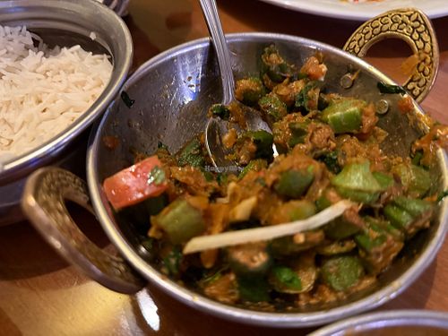 Bhindi Masala at Royal Zaika  in Front Royal