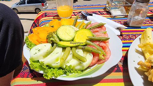 ensalada mixta at La Posada Del Lago  in Copacabana