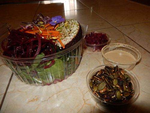 takeaway Detox Salad at Little Bird Kitchen in Auckland