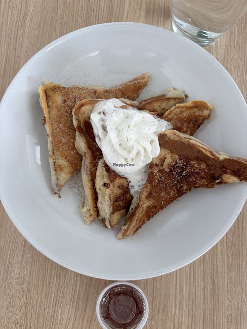 Churro French toastt  at VGarden Caffé in Luquillo
