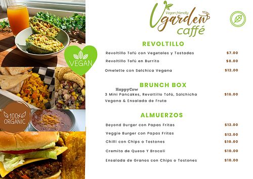   at VGarden Caffé in Luquillo