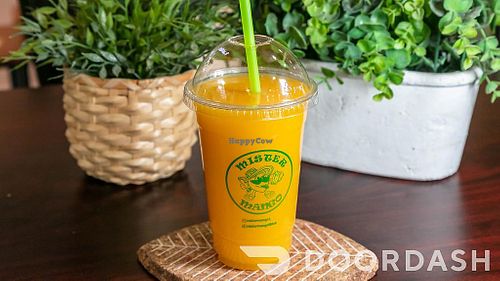 Mango juice  at Mister Mango - Miracle Market in Miami