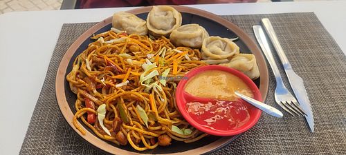 Veg mo-cha at Cozy - Nepali Restaurant in Torres Vedras