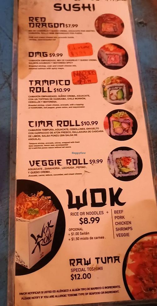  at Wok N' Roll in El Tunco