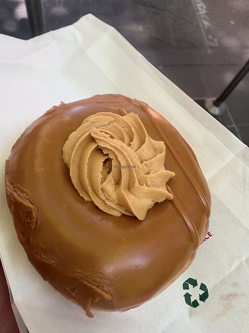 Biscoff cream   at Krispy Kreme in Melbourne