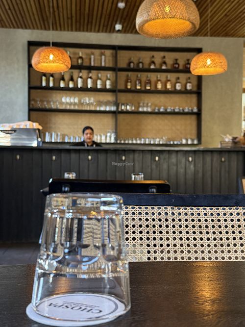 Inside the café  at Old Road Café & Bakery in Leh