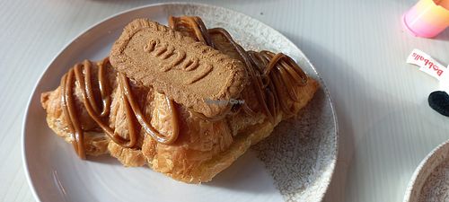 Biscoff Croissant at TAO Cafe in Croydon