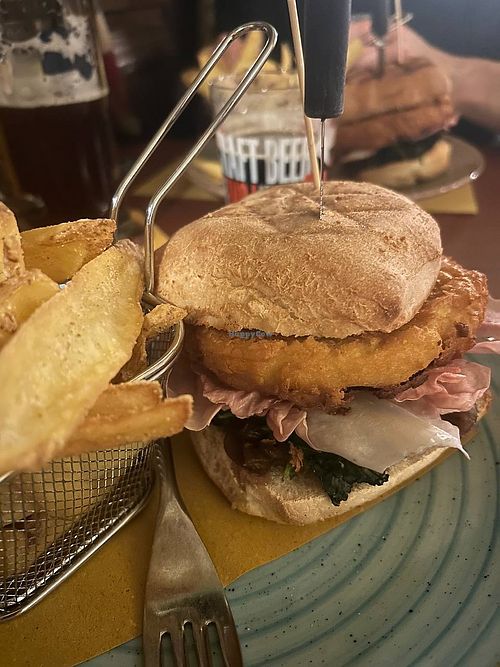 Veganerrimo burger  at The Drunken Duck - le più meglio birre in Quinto Vicentino