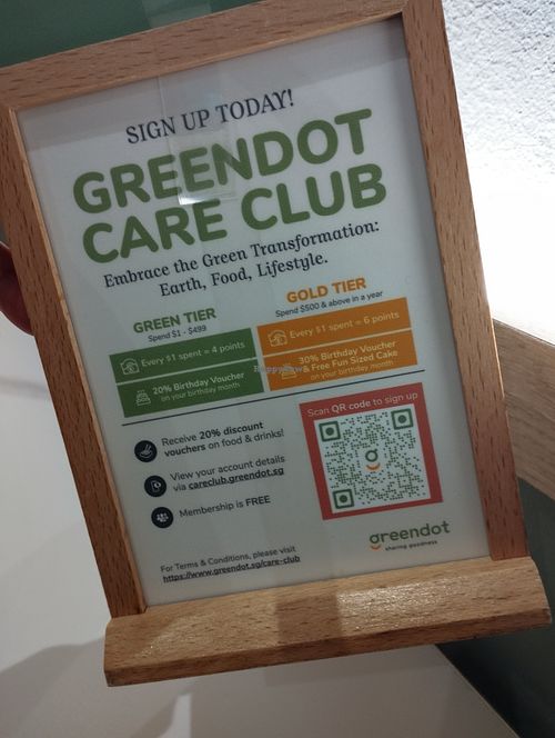 Membership - free at Greendot 绿一点 - Seletar Mall  in Northeast Singapore